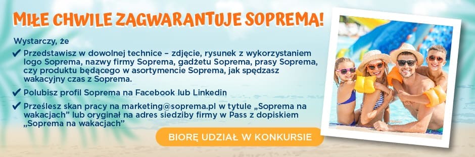 Konkurs Soprema wakacje z Sopremą