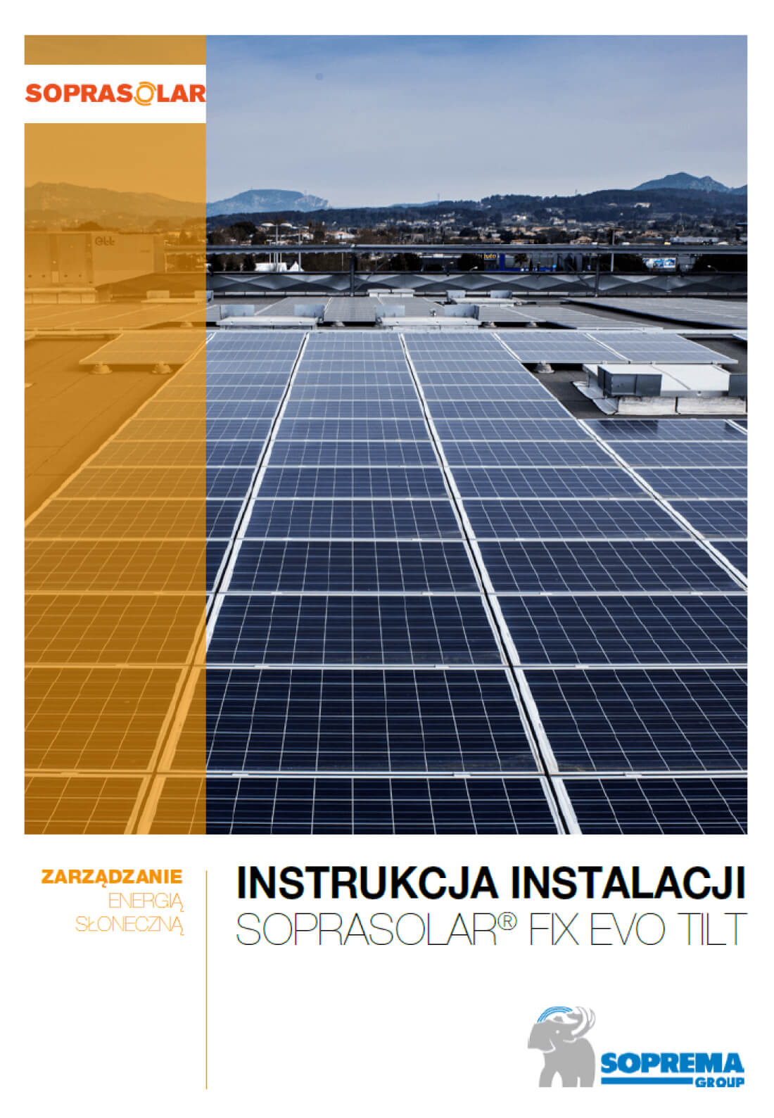 Instrukcja instalacji SOPRASOLAR® FIX EVO TILT